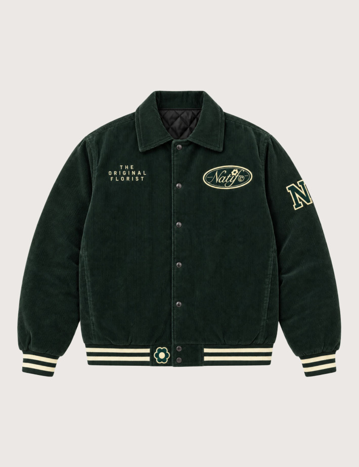 Natif Veste Homme The Original Florist Vert - 5