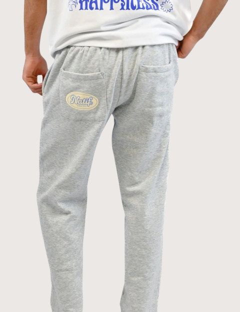 Natif Jogging Unisexe Logo Since 21 Gris Clair - 3