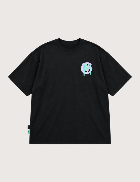 Natif T-Shirt Unisexe Manches Courtes Chair Dpt Noir - 4