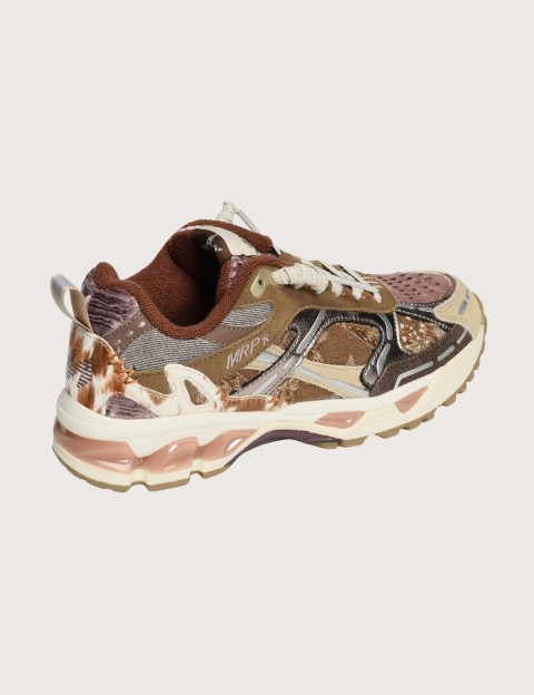 MRP Melrose Place Baskets Femme MRPHICHO Marron Rose - 3
