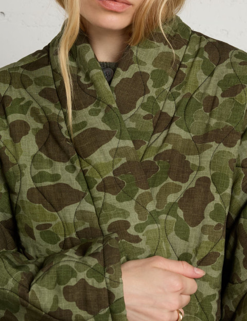 AOKYANOS Veste Kimono Femme Chicago Camouflage - 5
