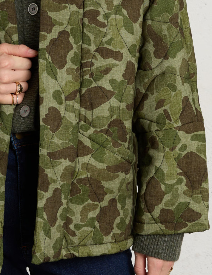 AOKYANOS Veste Kimono Femme Chicago Camouflage - 6