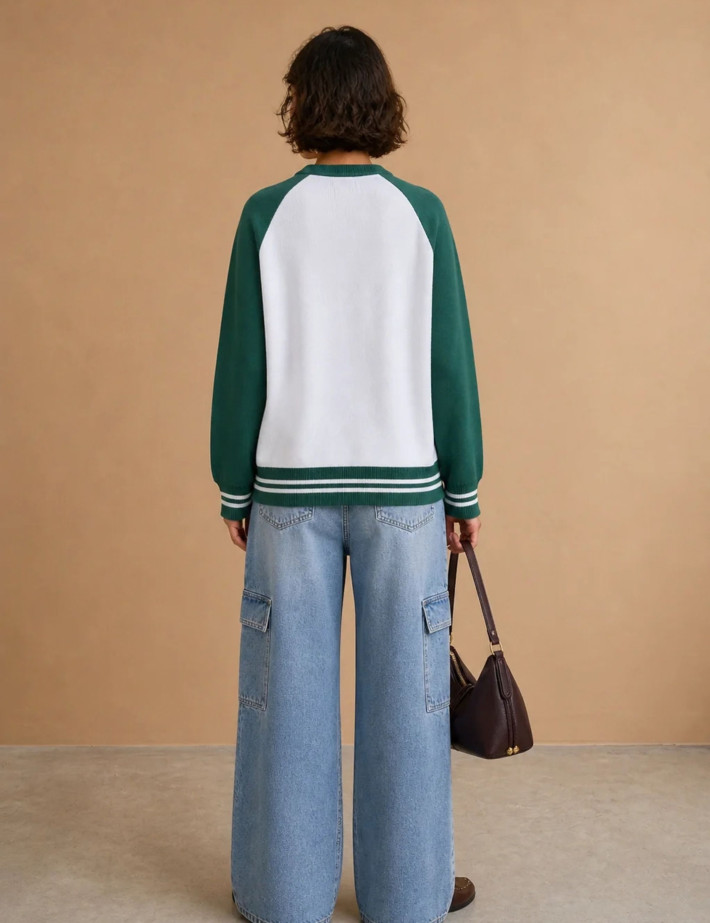 Adoré Pull Femme Los Angeles Indira Ecru Sapin - 3
