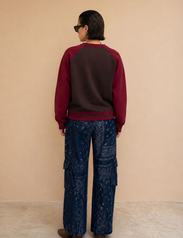 Adoré Pull Femme Los Angeles Indira Choco Bordeaux - 3