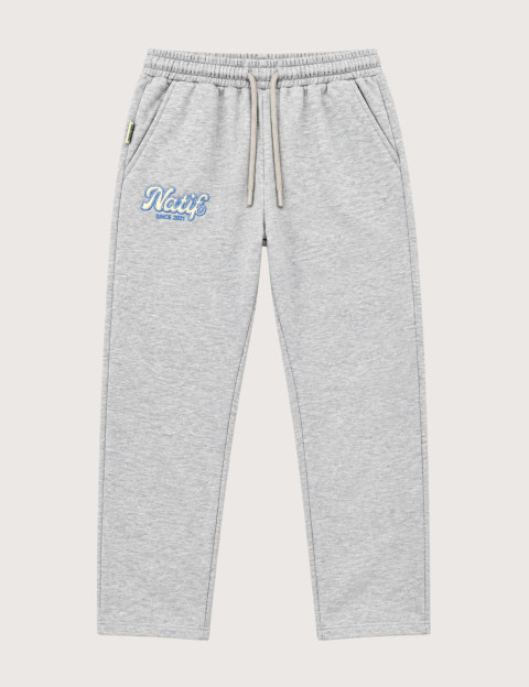 Natif Jogging Unisexe Logo Since 21 Gris Clair - 4