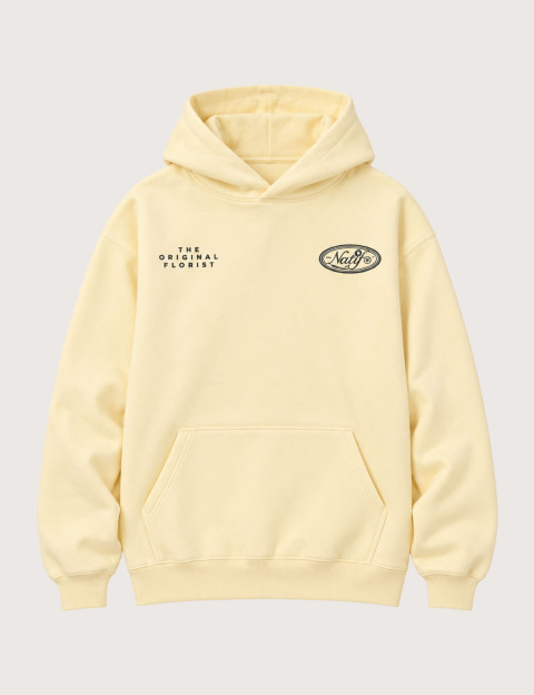 Natif Sweat à capuche Unisexe Old Original Florist Ecru