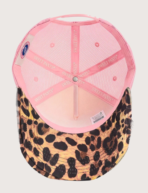 SWEET PANTS Casquette Home Run Léo Rose Clair - 8