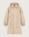 Flotte Gabardine Manches Ballon Unisexe Richelieu Beige