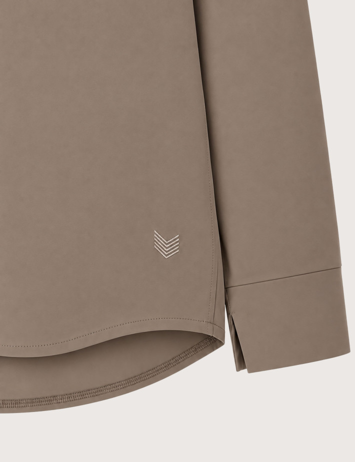 HBT BASICS REVO-CLASS | LORD Chemise Homme Taupe - 2
