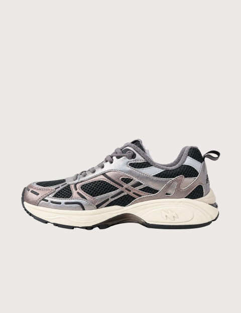 MRP Melrose Place Baskets Femme MELROSE Argent - 3