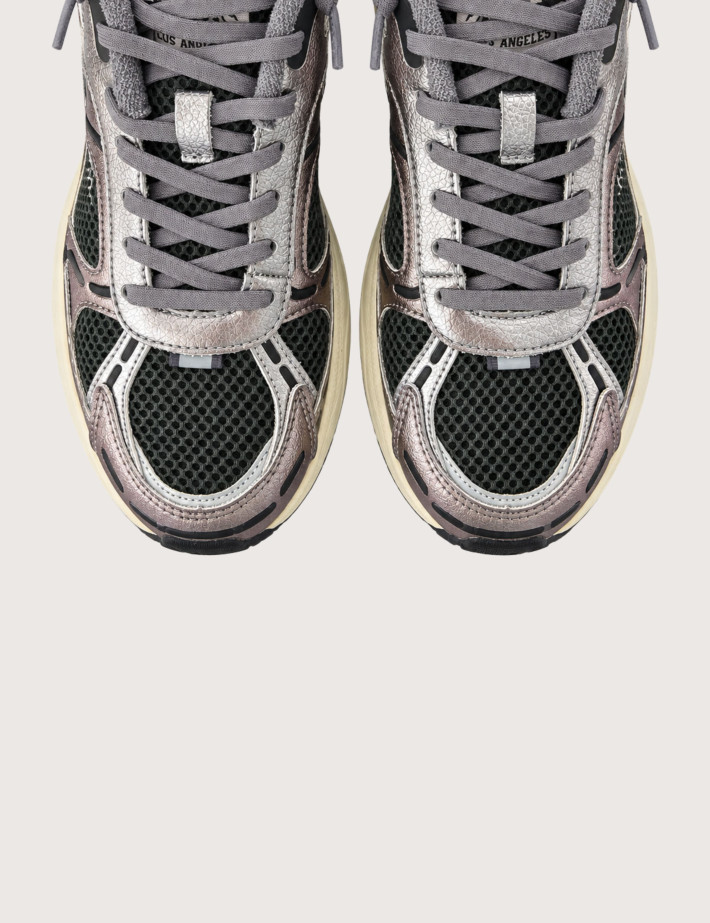 MRP Melrose Place Baskets Femme MELROSE Argent - 4