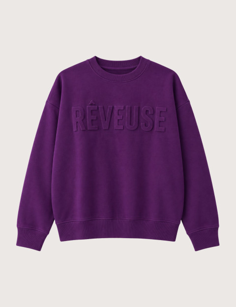 PIECES Sweat Femme Tulip Violet Rêveuse