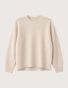 PIECES Pull Femme Sally Beige