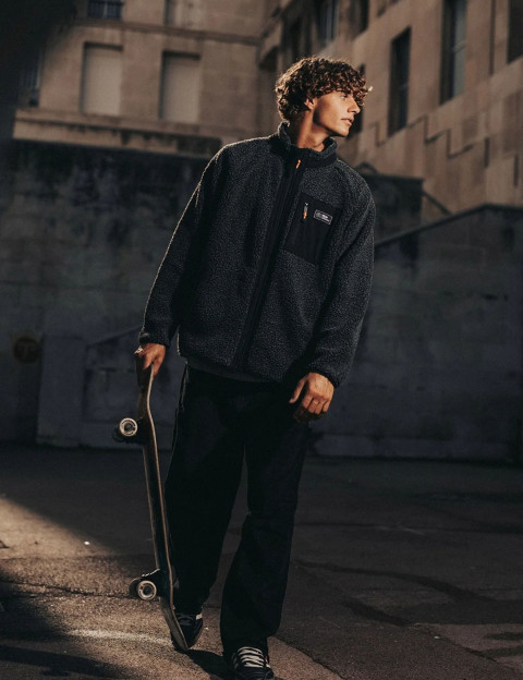 WATTS Veste Sherpa Homme XPARK Noir - 2
