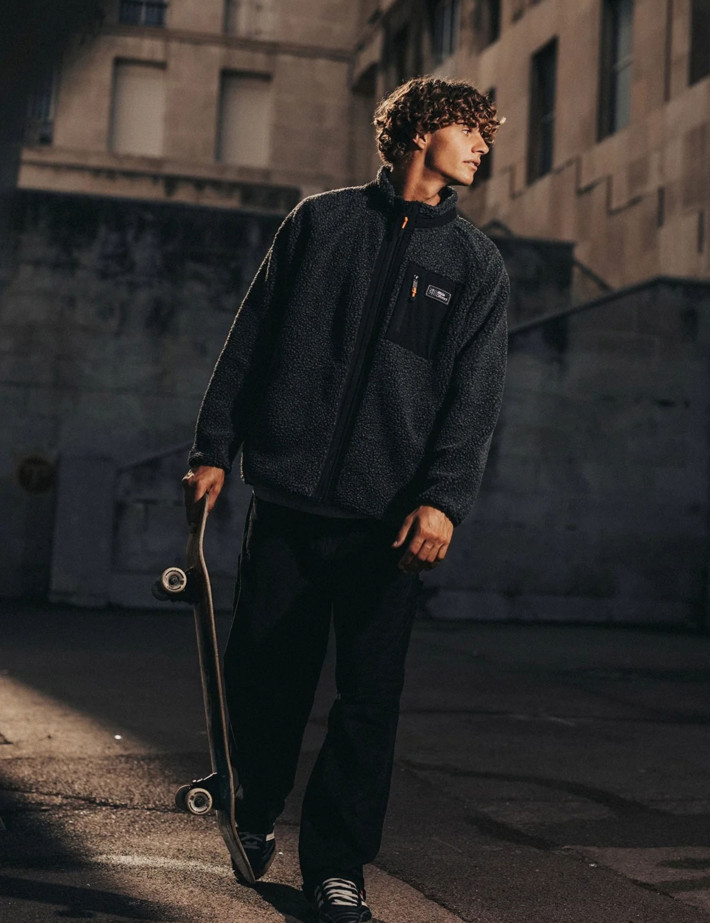 WATTS Veste Sherpa Homme XPARK Noir - 2