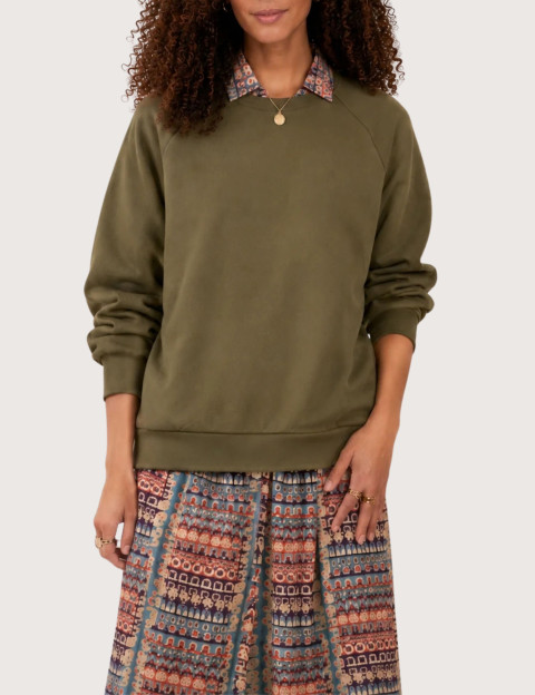 Minuit12 T-Shirt Femme Amphi Kaki