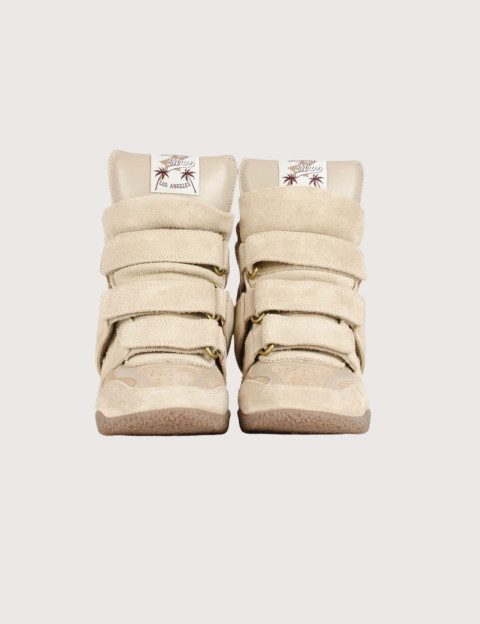 MRP Melrose Place Baskets Montantes Velcro Chamonix Vanille - 3