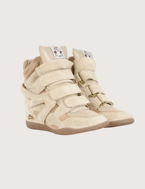 MRP Melrose Place Baskets Montantes Velcro Chamonix Vanille - 2