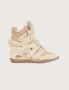 MRP Melrose Place Baskets Montantes Velcro Chamonix Vanille