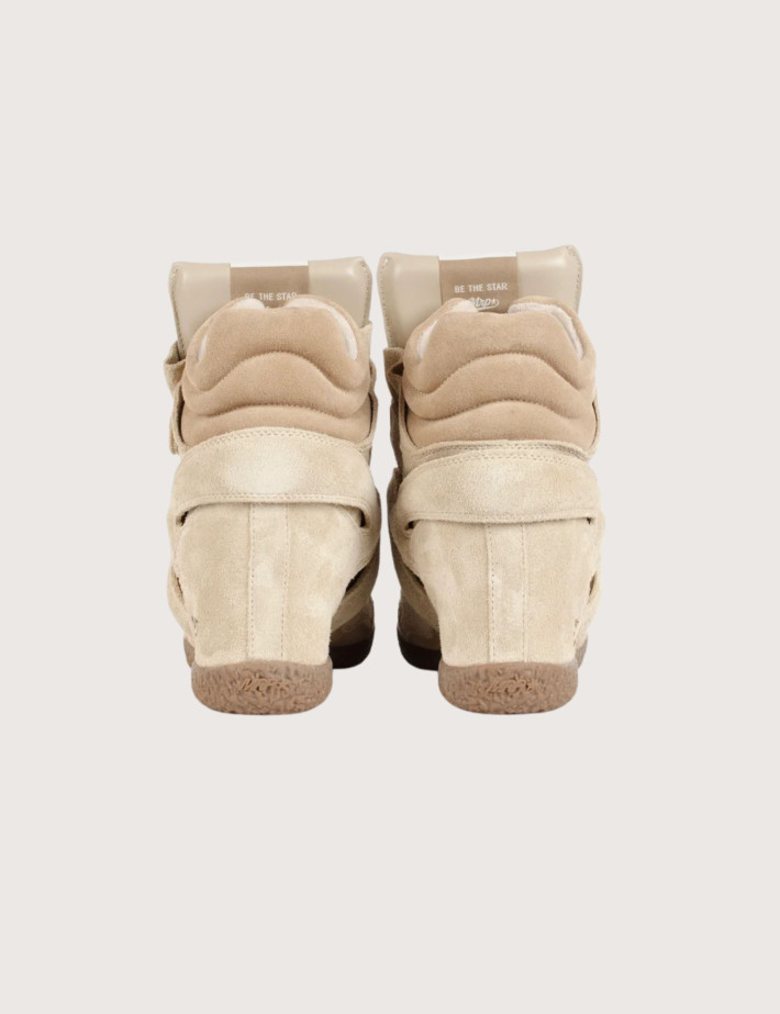 MRP Melrose Place Baskets Montantes Velcro Chamonix Vanille - 4