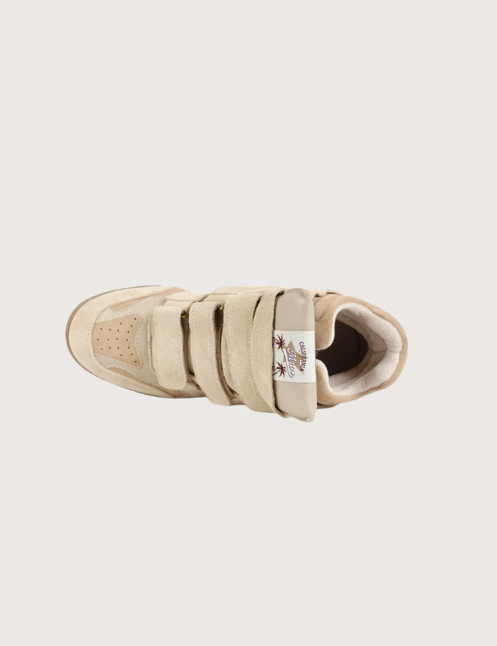 MRP Melrose Place Baskets Montantes Velcro Chamonix Vanille - 6