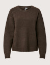 PIECES Pull Femme Sally Marron
