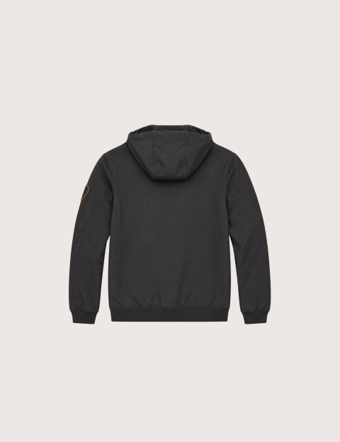 GERTRUDE Veste Enfant Softshell Little Rune Noir - 2