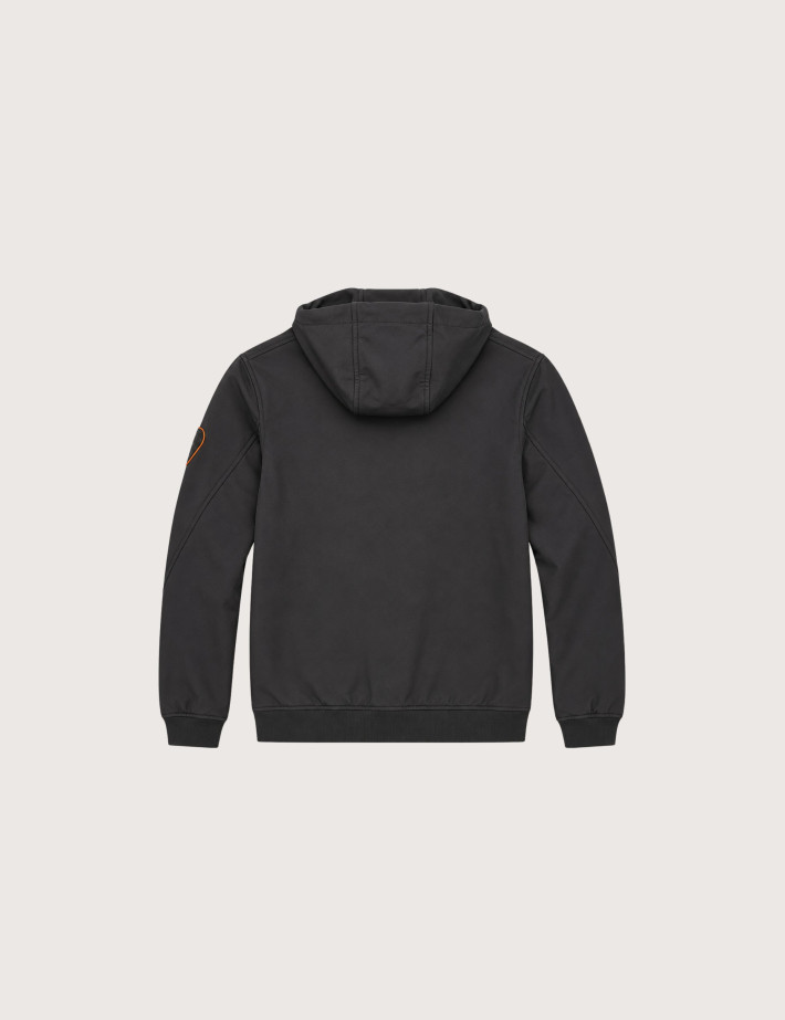 GERTRUDE Veste Enfant Softshell Little Rune Noir - 2