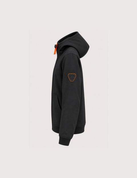 GERTRUDE Veste Enfant Softshell Little Rune Noir - 3