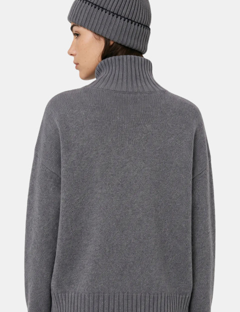 Eleven Paris Col Roulé Mixte Temile Anthracite - 4