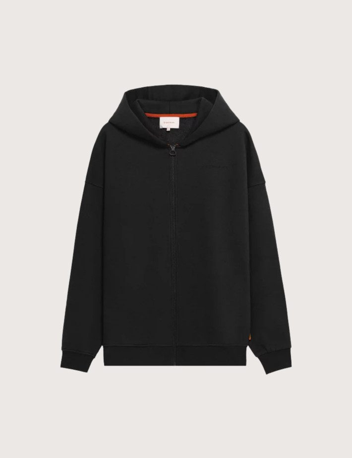 GERTRUDE Sweat Zipper Homme Print au Dos Titus Dots Noir