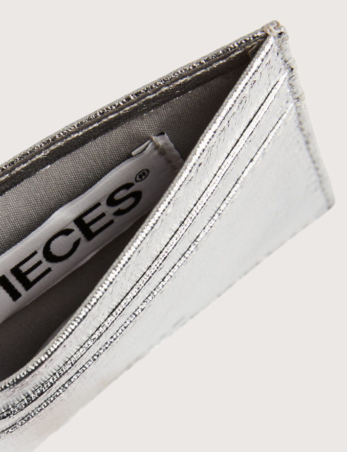 PIECES Porte Carte Else Argent - 3