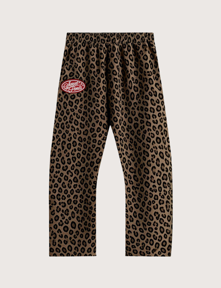 SWEET PANTS Pantalon de Jogging Unisex Beverly Curver Léopard