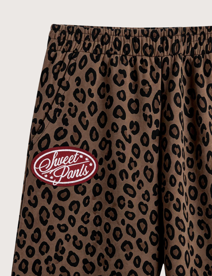 SWEET PANTS Pantalon de Jogging Unisex Beverly Curver Léopard - 3