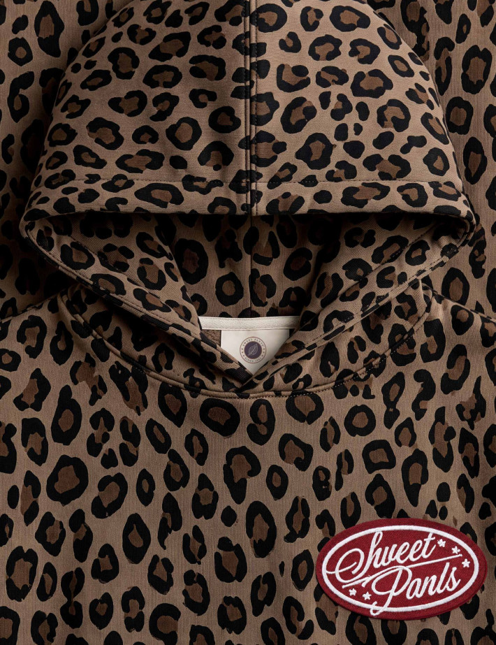 SWEET PANTS Sweat Capuche Unisex Beverly Hood Léopard - 3