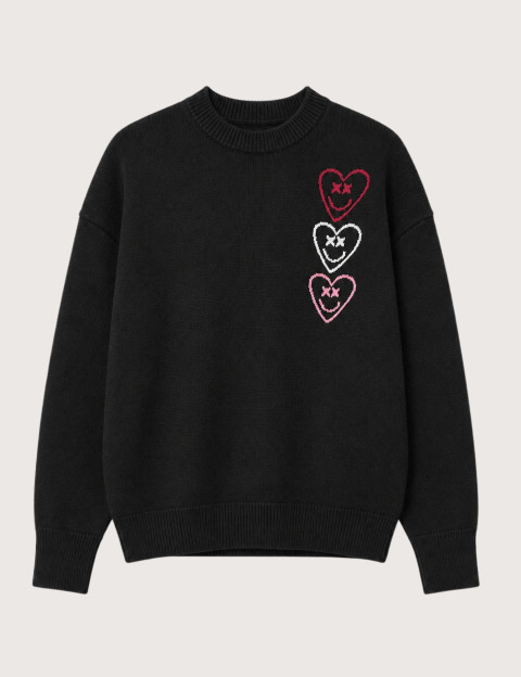 Eleven Paris Pull Mixte Torino Noir