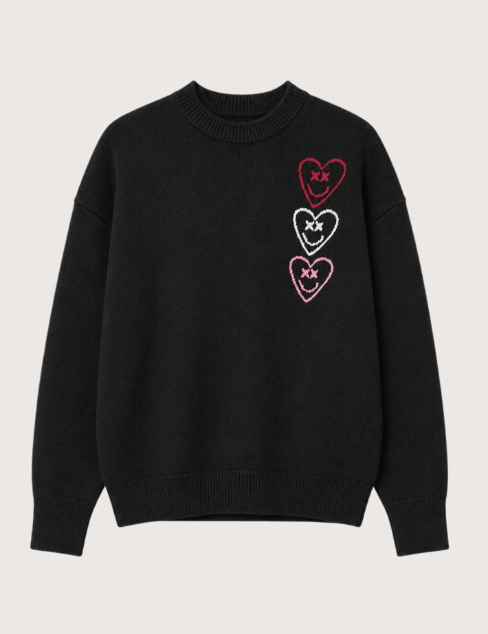 Eleven Paris Pull Mixte Torino Noir