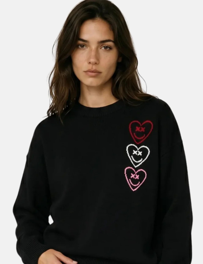 Eleven Paris Pull Mixte Torino Noir - 3