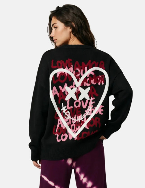 Eleven Paris Pull Mixte Torino Noir - 4