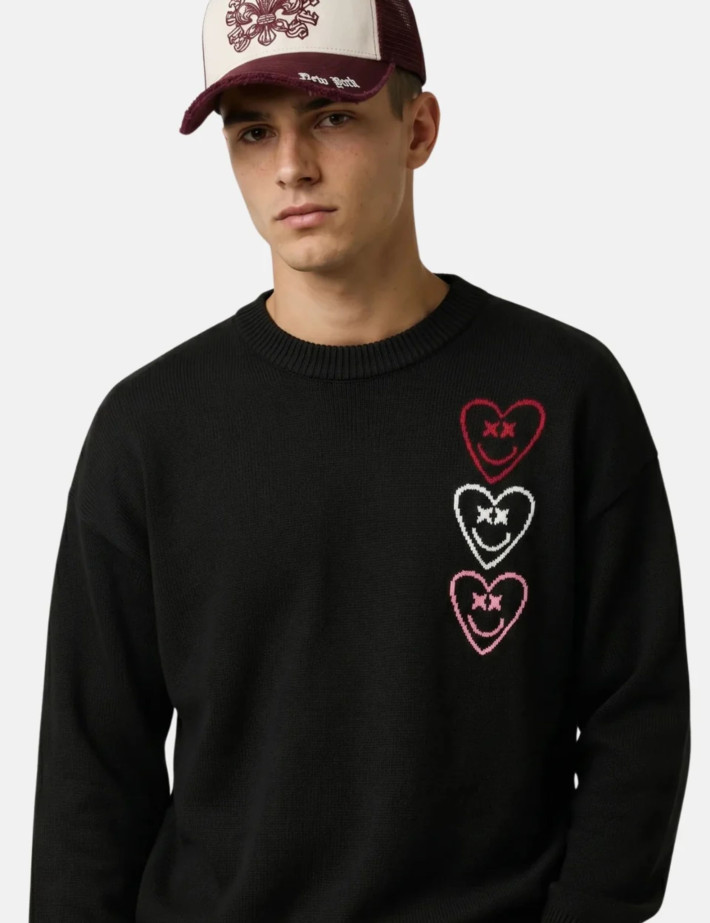 Eleven Paris Pull Mixte Torino Noir - 5