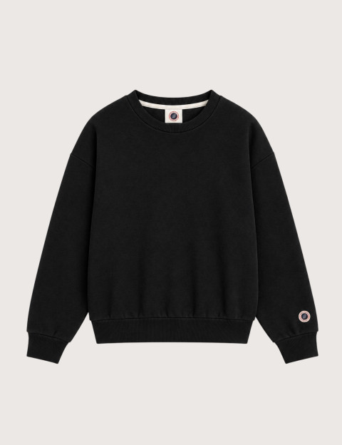 Sweat Col Rond Unisex Iconic Crew Noir - Sweet Pants