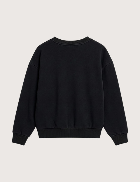 Sweat Col Rond Unisex Iconic Crew Noir - Sweet Pants