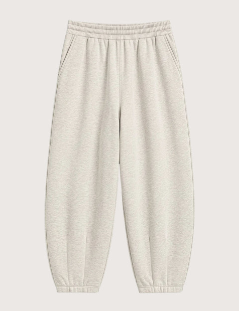 SWEET PANTS Jogging Coupe Ballon Unisexe Gris