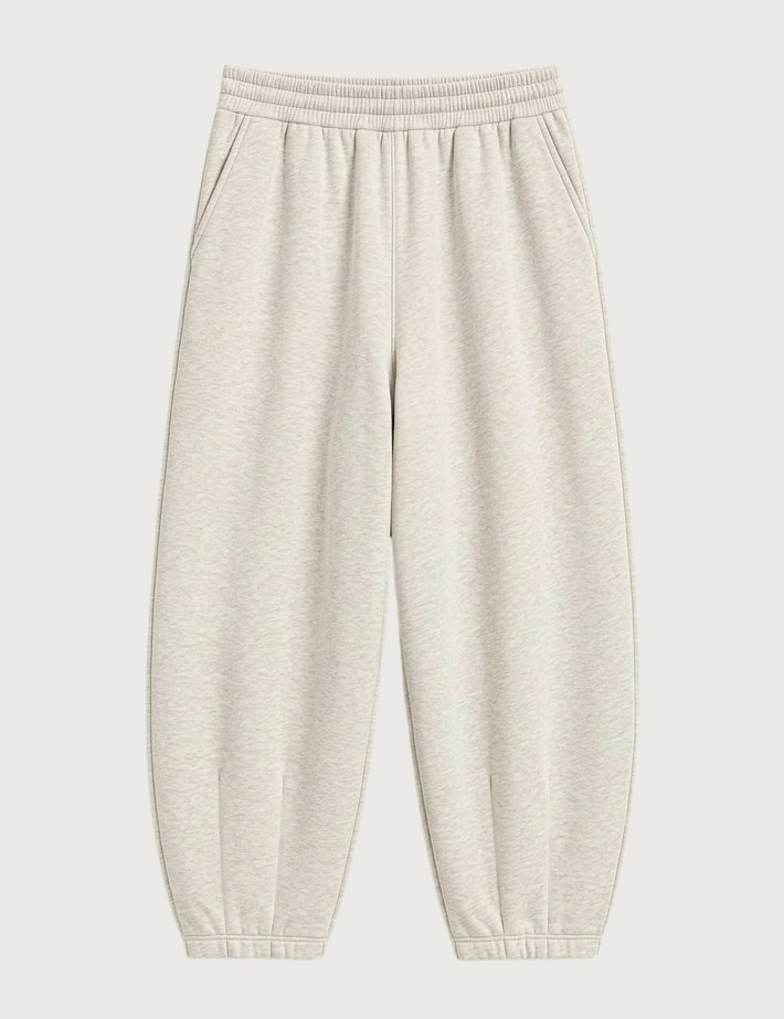 SWEET PANTS Jogging Coupe Ballon Unisexe Gris