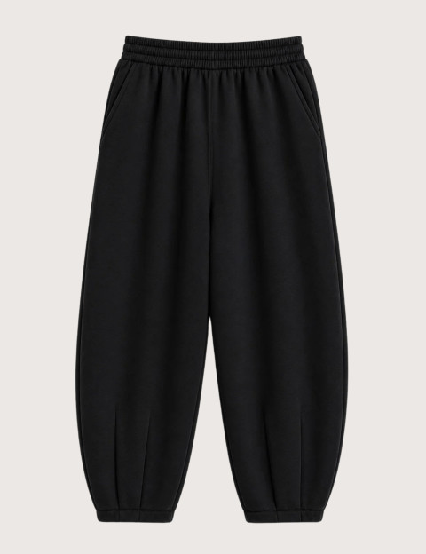 SWEET PANTS Jogging Coupe Ballon Unisexe Noir