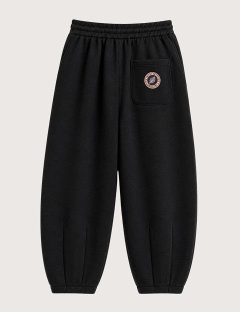 SWEET PANTS Jogging Coupe Ballon Unisexe Noir - 2