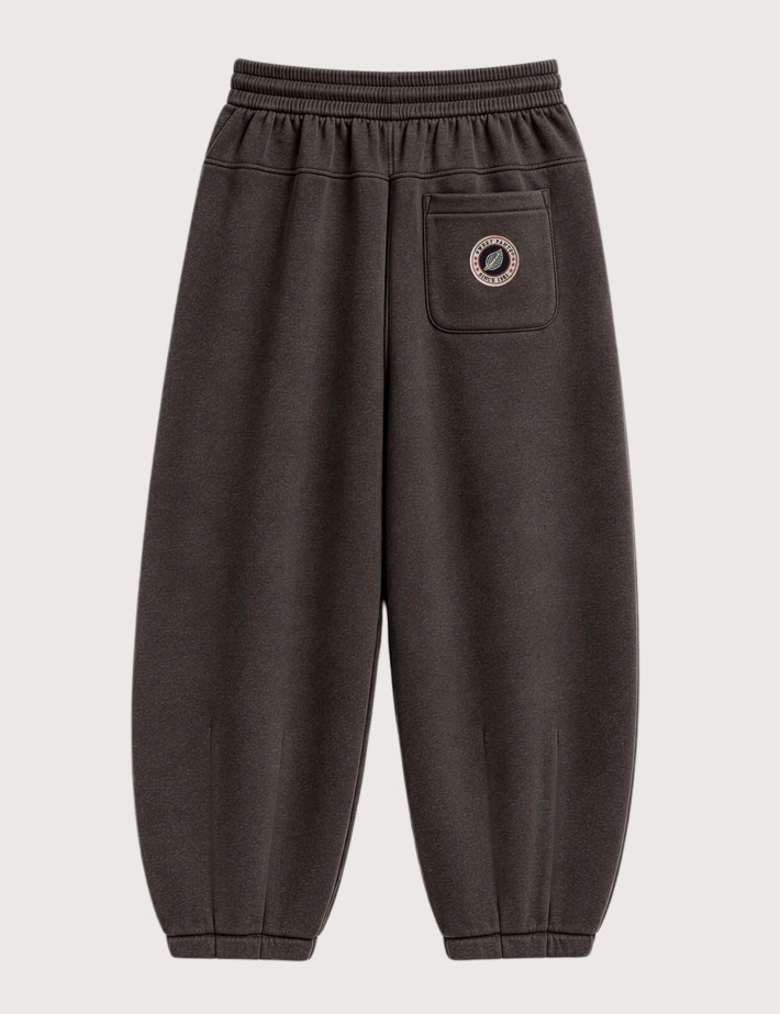 Jogging Coupe Ballon Unisex Marron - Sweet Pants