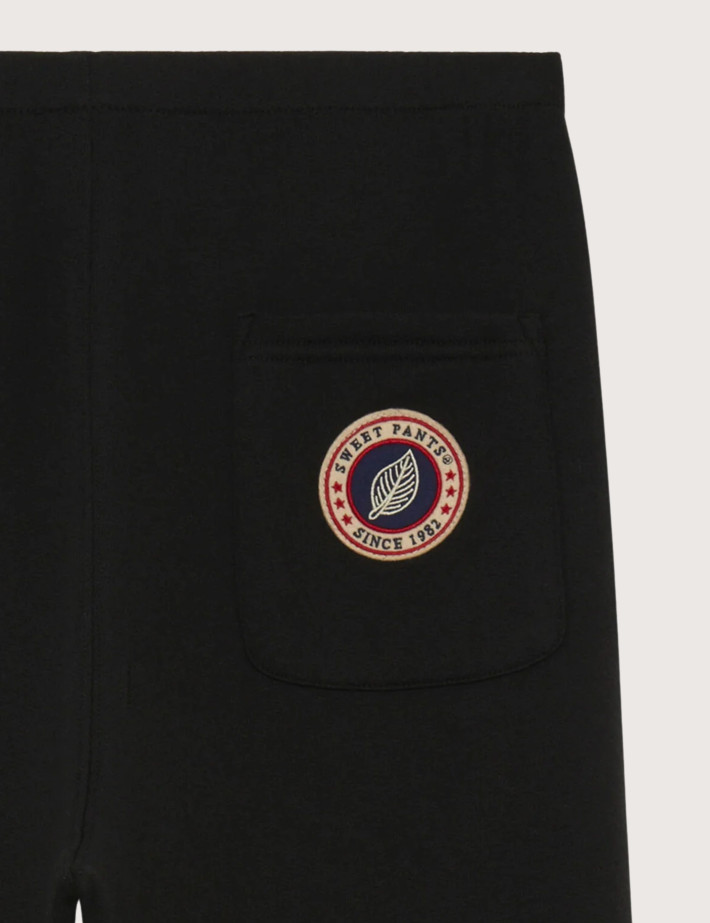 Bas de Jogging Femme Coupe Droite Endless Straig Noir - Sweet Pants