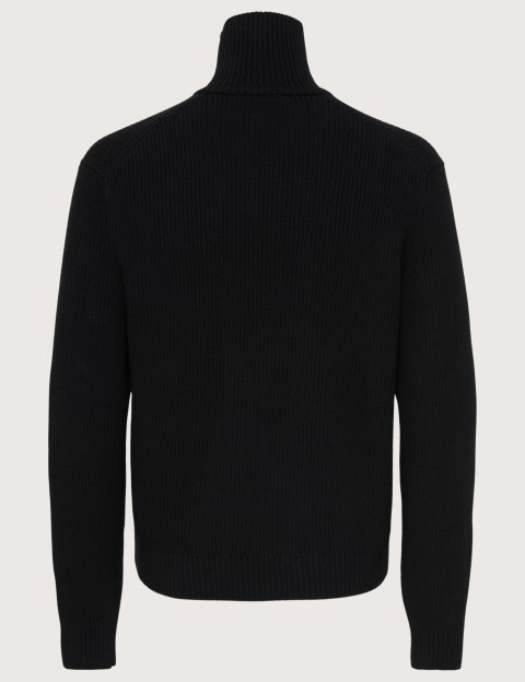 Only & Sons Zipper Col Camionneur Stay Noir - 2