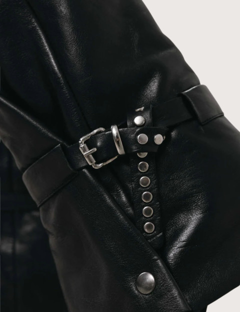 Mimmù Bottes Femme à Talons en Cuir Noir - 5
